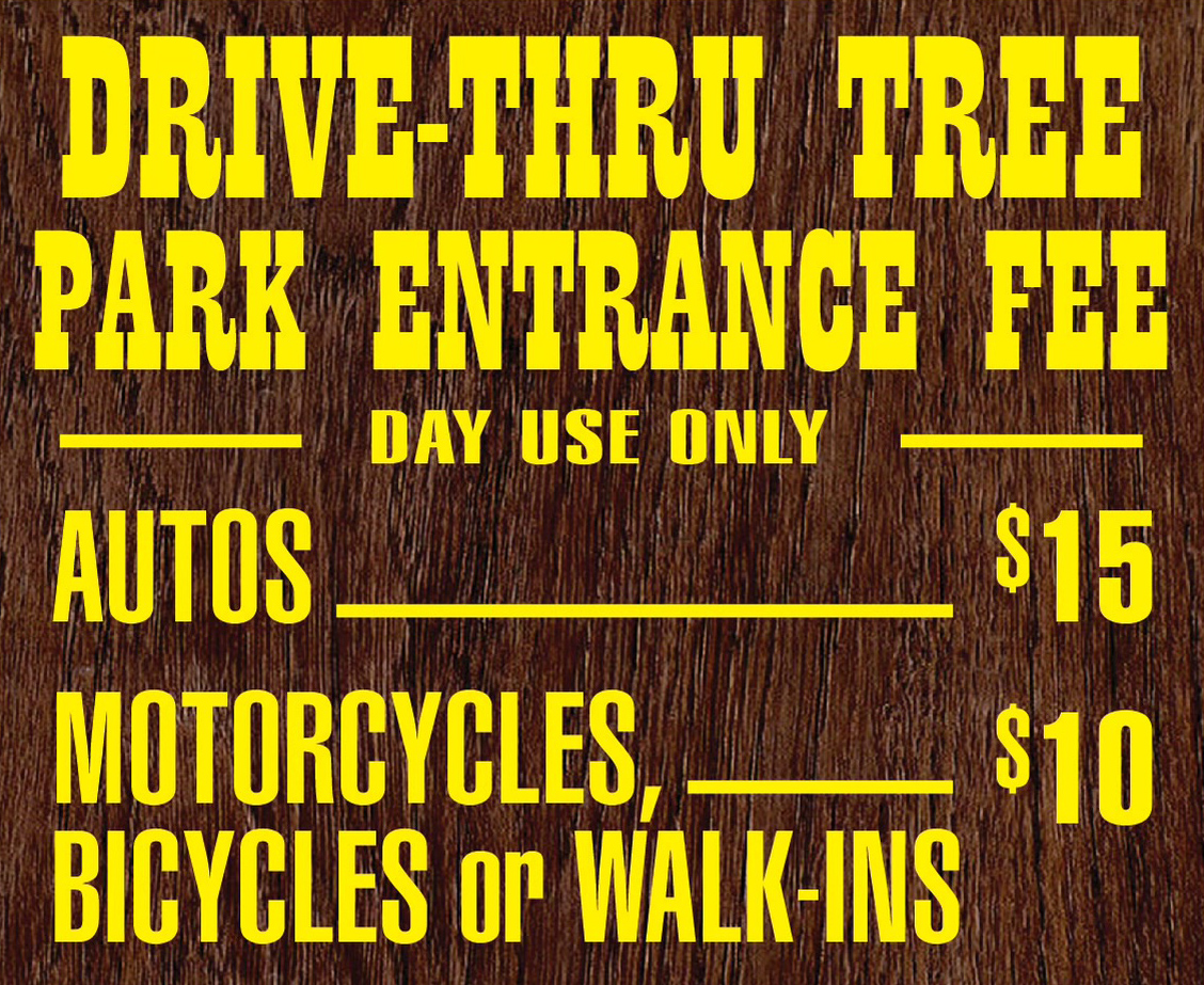 $15.00 per vehicle, $10.00 per motorcycle, bicycle or walk-in